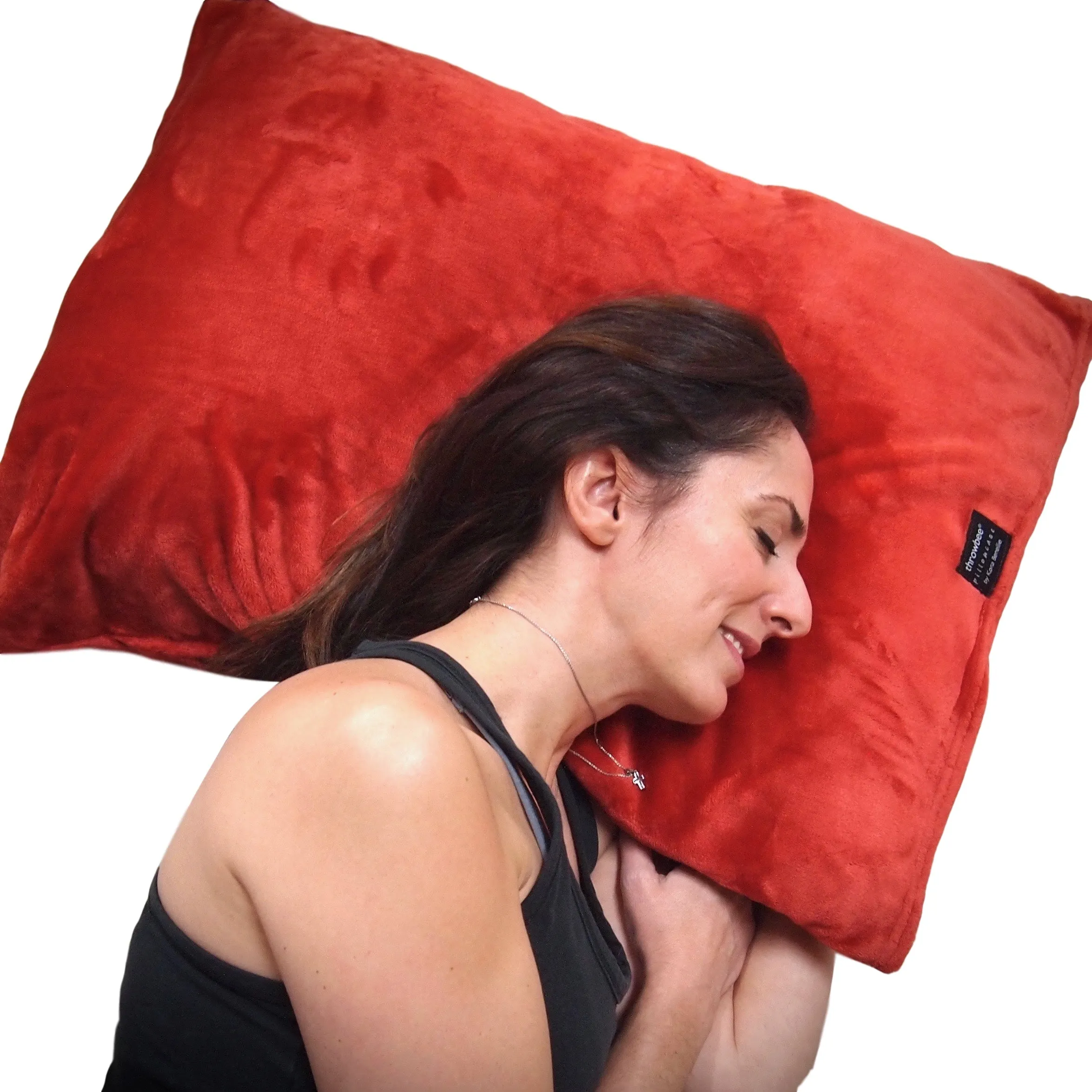 throwbee PILLOWCASE (Classic fitted) - Red