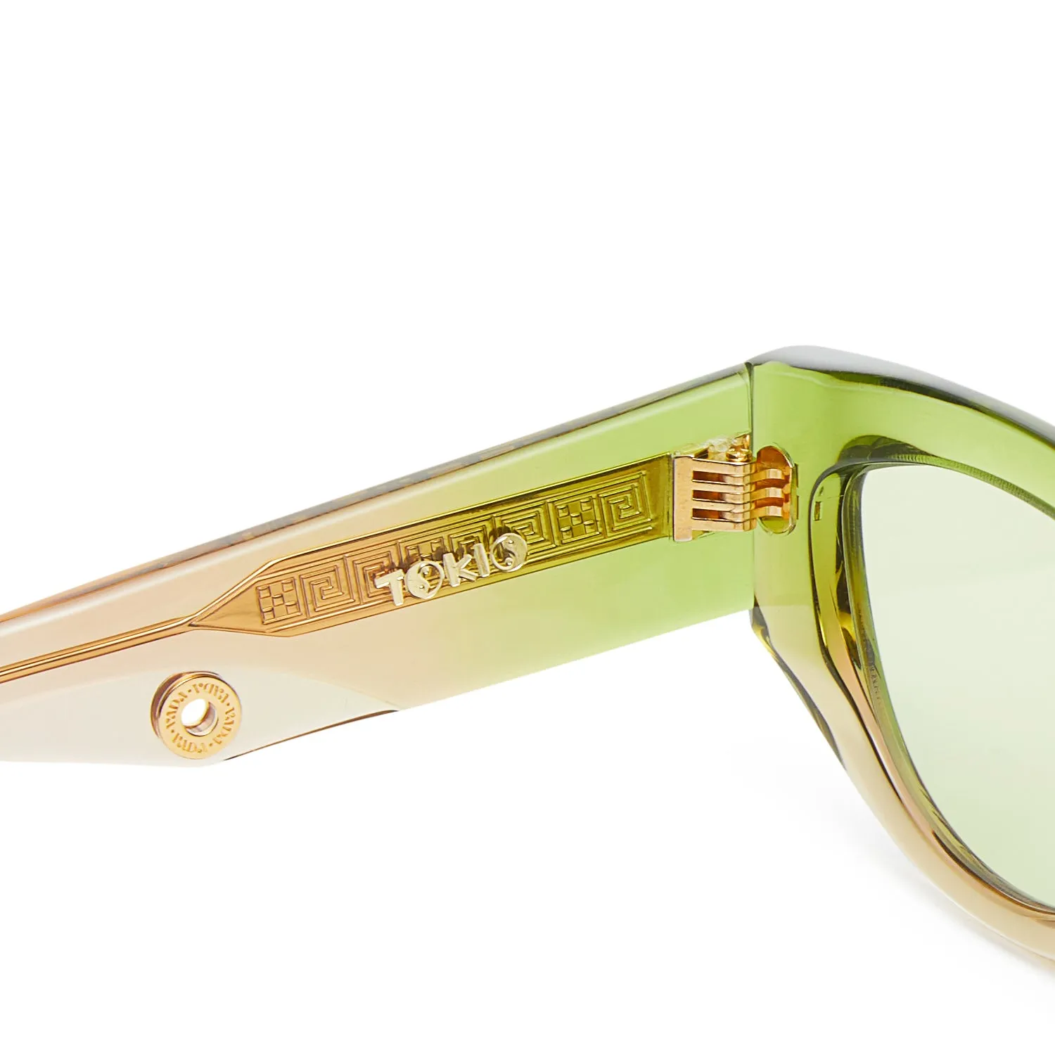 TOKIO-Algae / Pea Green / Gold