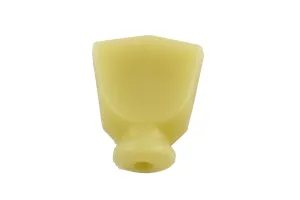 Tuning key plastic buttons for gluing or melting onto vintage style keys  - single ring keystone (6)