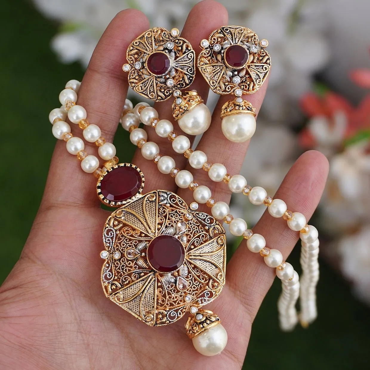 Turkish Pendant Mala Style Set