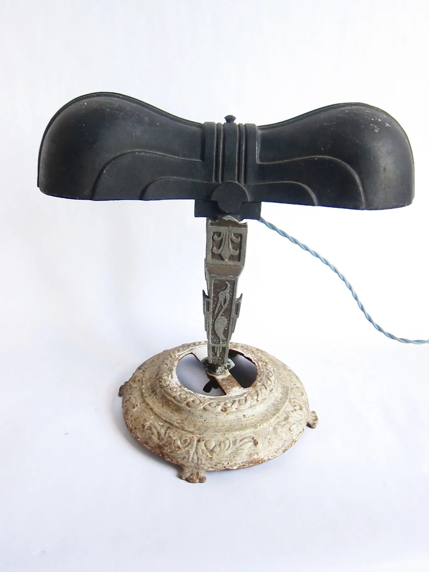 Unique Upcycled Art Deco Steampunk Style Lamp