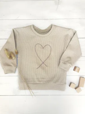 Valentine's Heart Sweatshirt