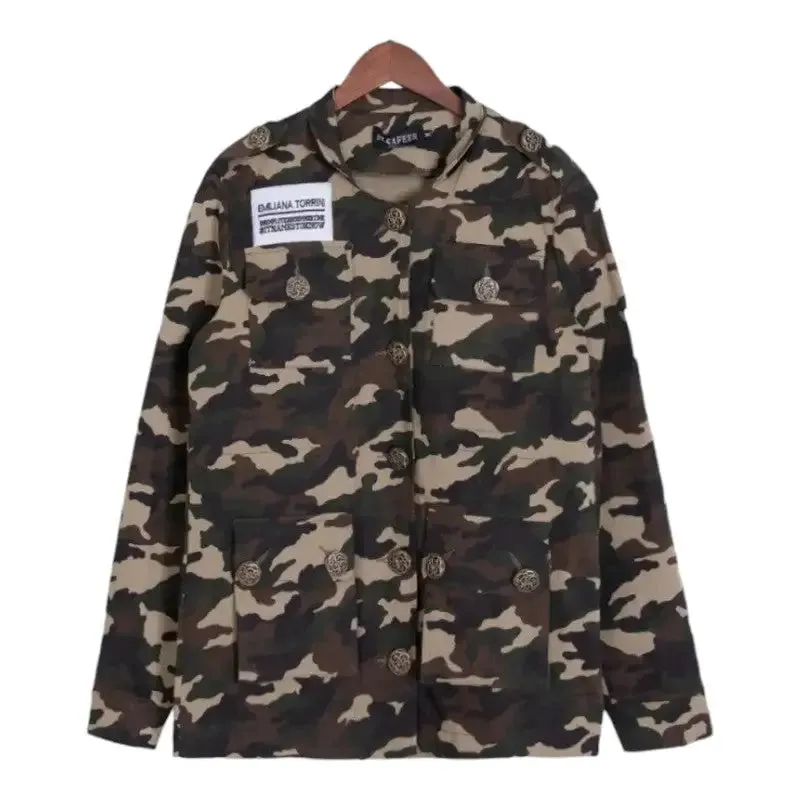 Veste militaire vintage femme