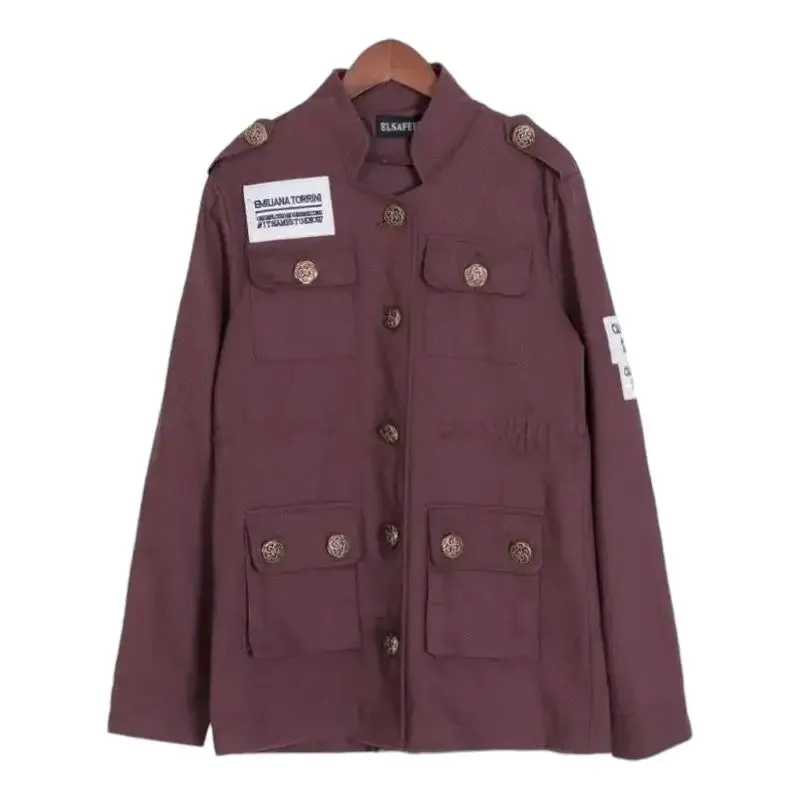 Veste militaire vintage femme