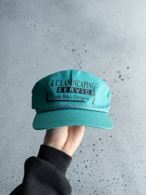 Vintage C&C Landscaping Oregon Rope Snapback Hat