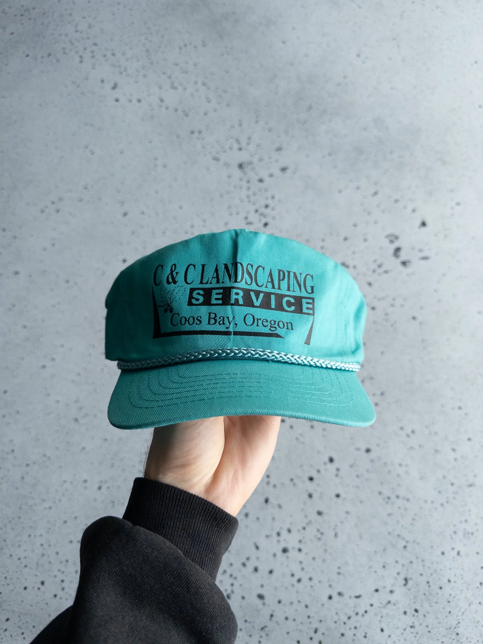 Vintage C&C Landscaping Oregon Rope Snapback Hat
