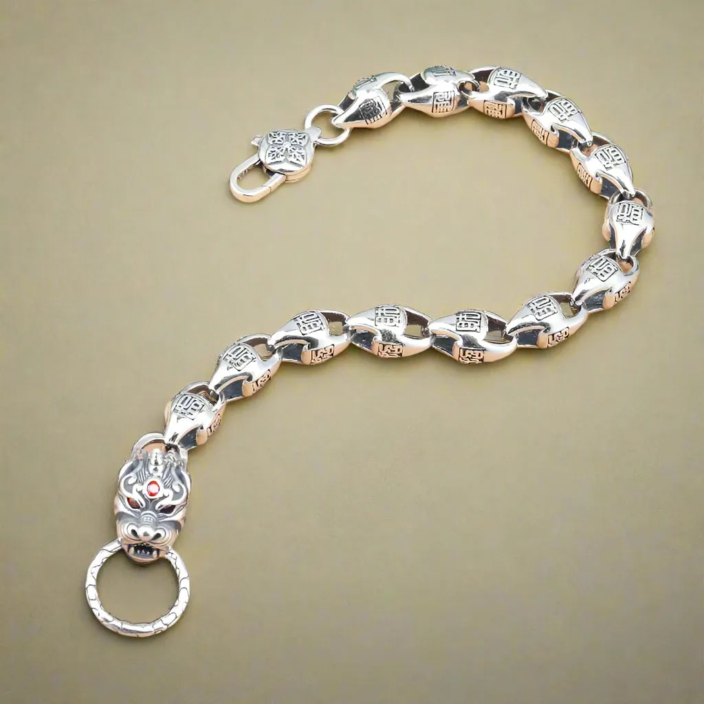 Vintage Ethnic Mantra Gothic Bracelet