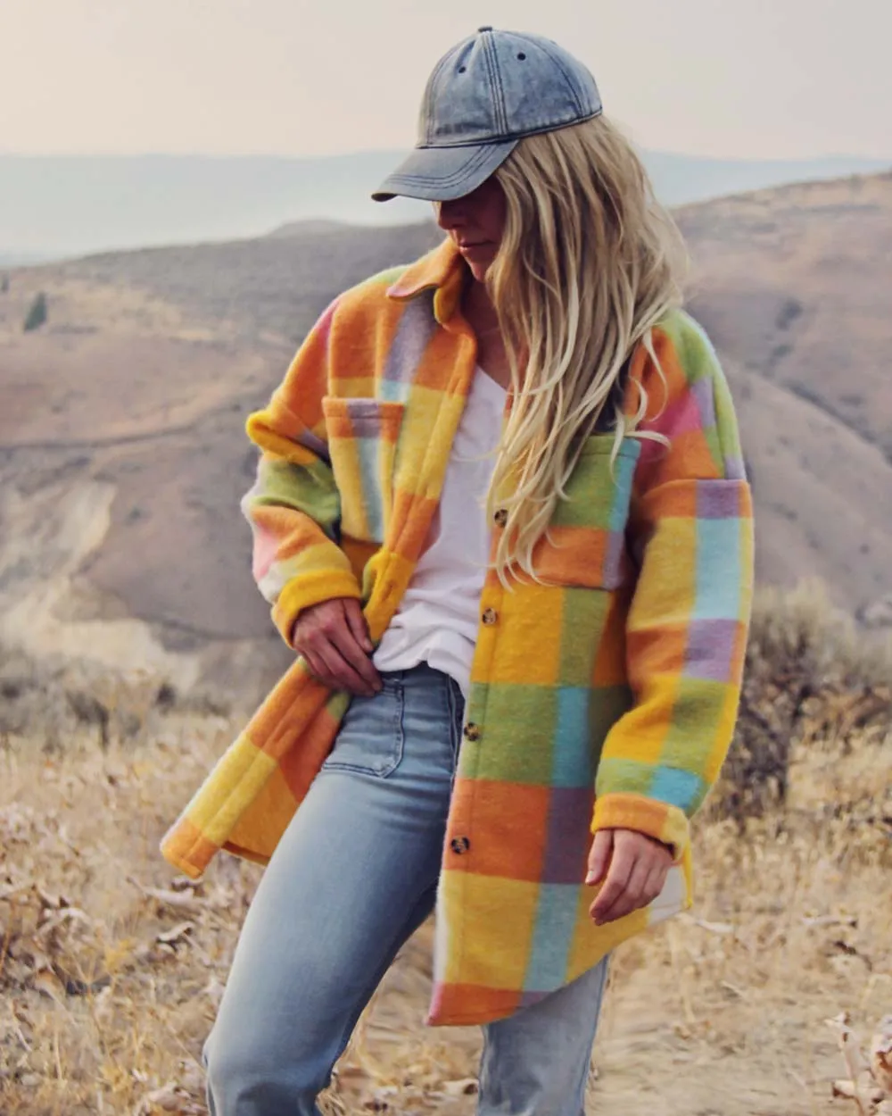 Vintage Inspired Blanket Coat