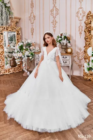 Vintage Inspired Dress for Junior Bridesmaid