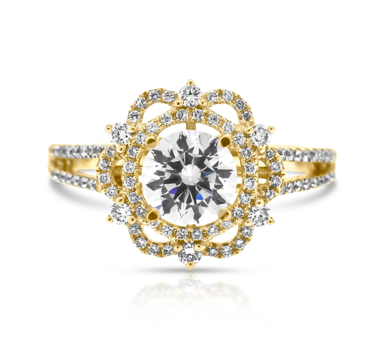 Vintage Inspired Engagement Ring