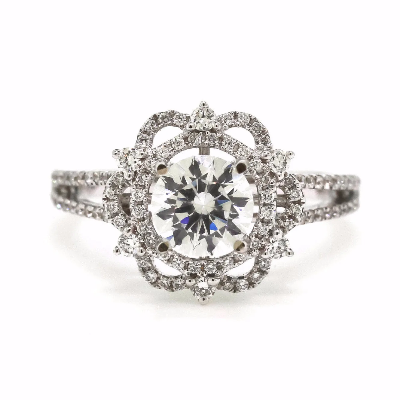 Vintage Inspired Engagement Ring