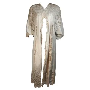 VINTAGE Lace Coat with Bell Sleeve Detail