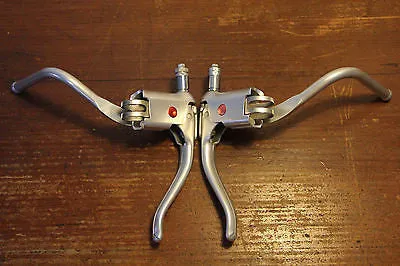 Vintage Road Bike Bicycle Dual Lever Brake Levers Drop Bar NOS