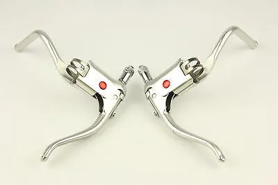Vintage Road Bike Bicycle Dual Lever Brake Levers Drop Bar NOS
