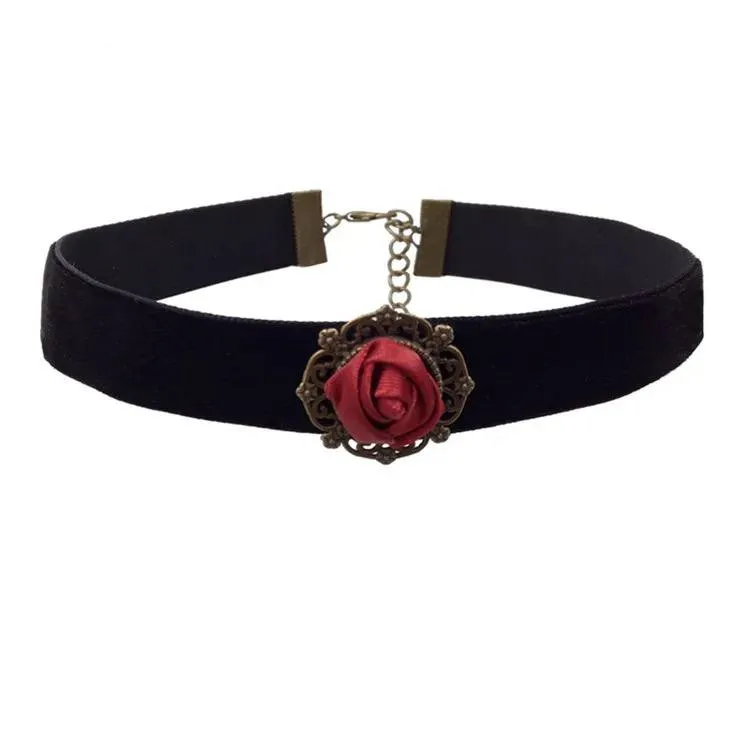 Vintage Rose Choker