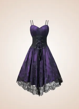 Vintage Underbust Corset Dress