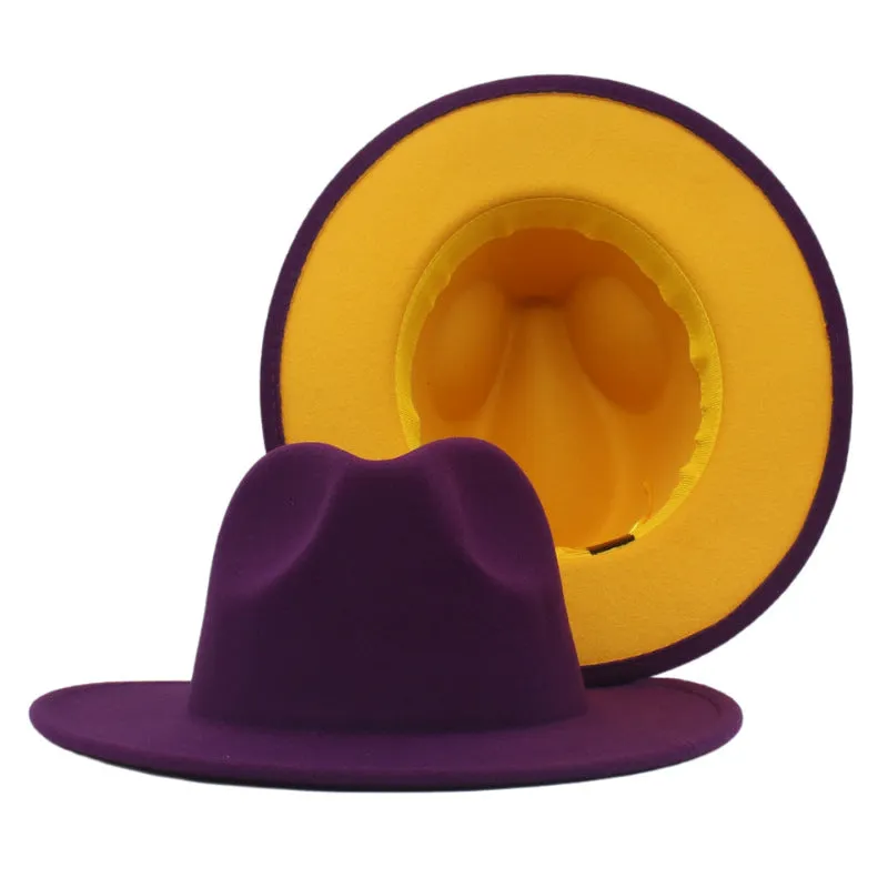 Vintage Woolen Fedora Hats