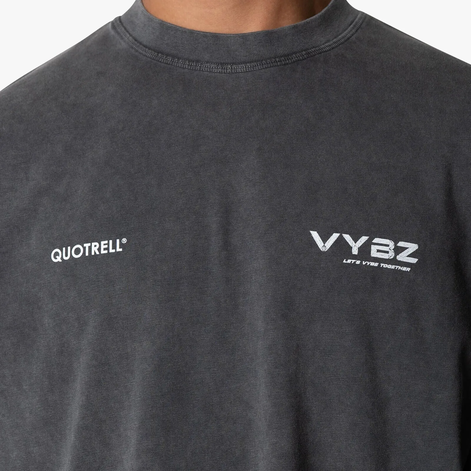VYBZ X QUOTRELL 2024 TEE | ACID GREY