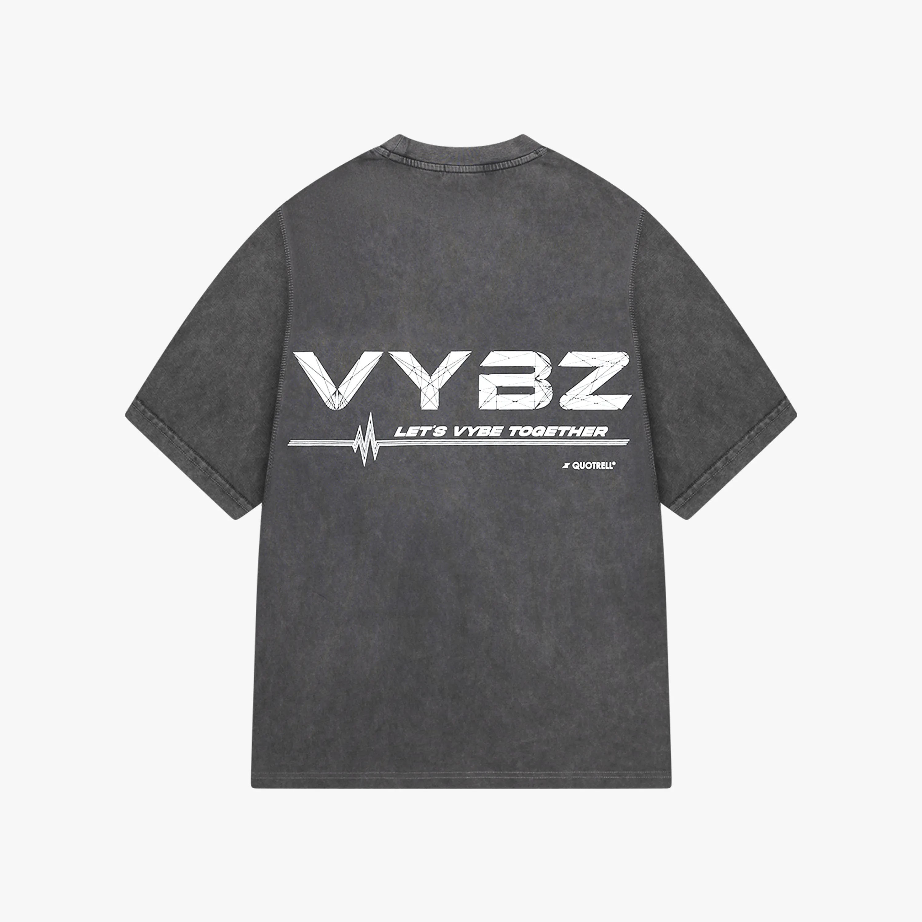 VYBZ X QUOTRELL 2024 TEE | ACID GREY