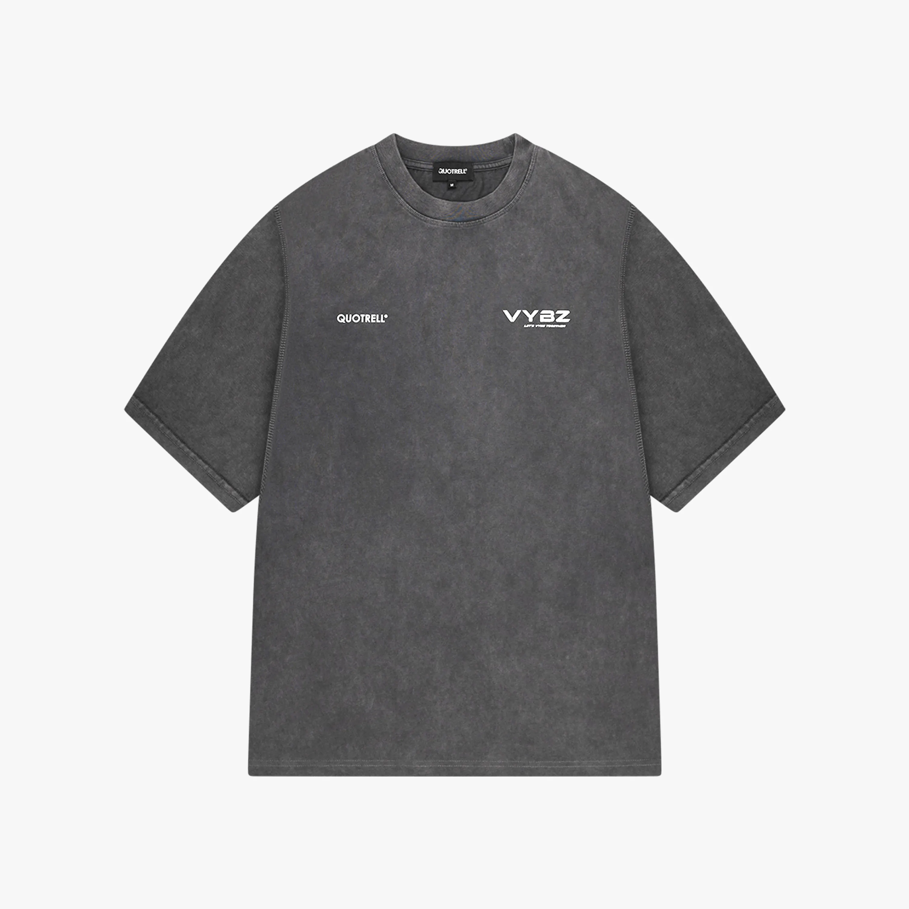 VYBZ X QUOTRELL 2024 TEE | ACID GREY