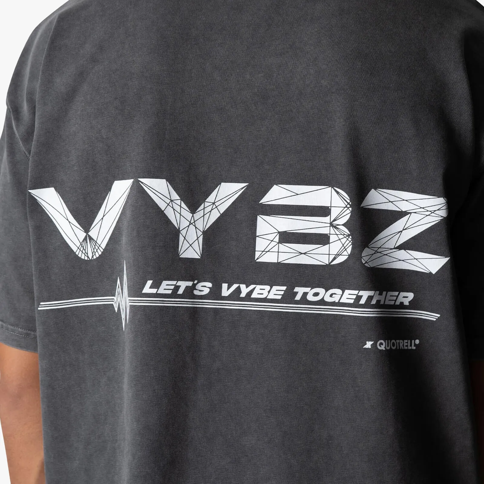VYBZ X QUOTRELL 2024 TEE | ACID GREY