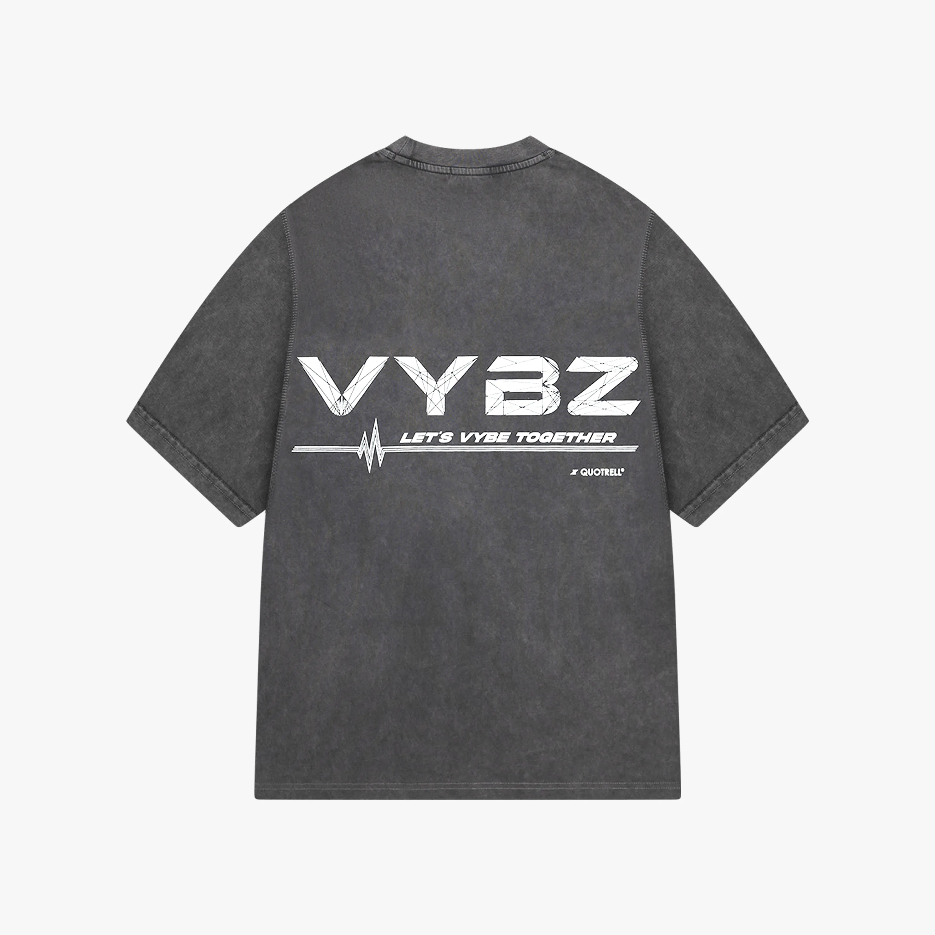 VYBZ X QUOTRELL 2024 TEE | ACID GREY