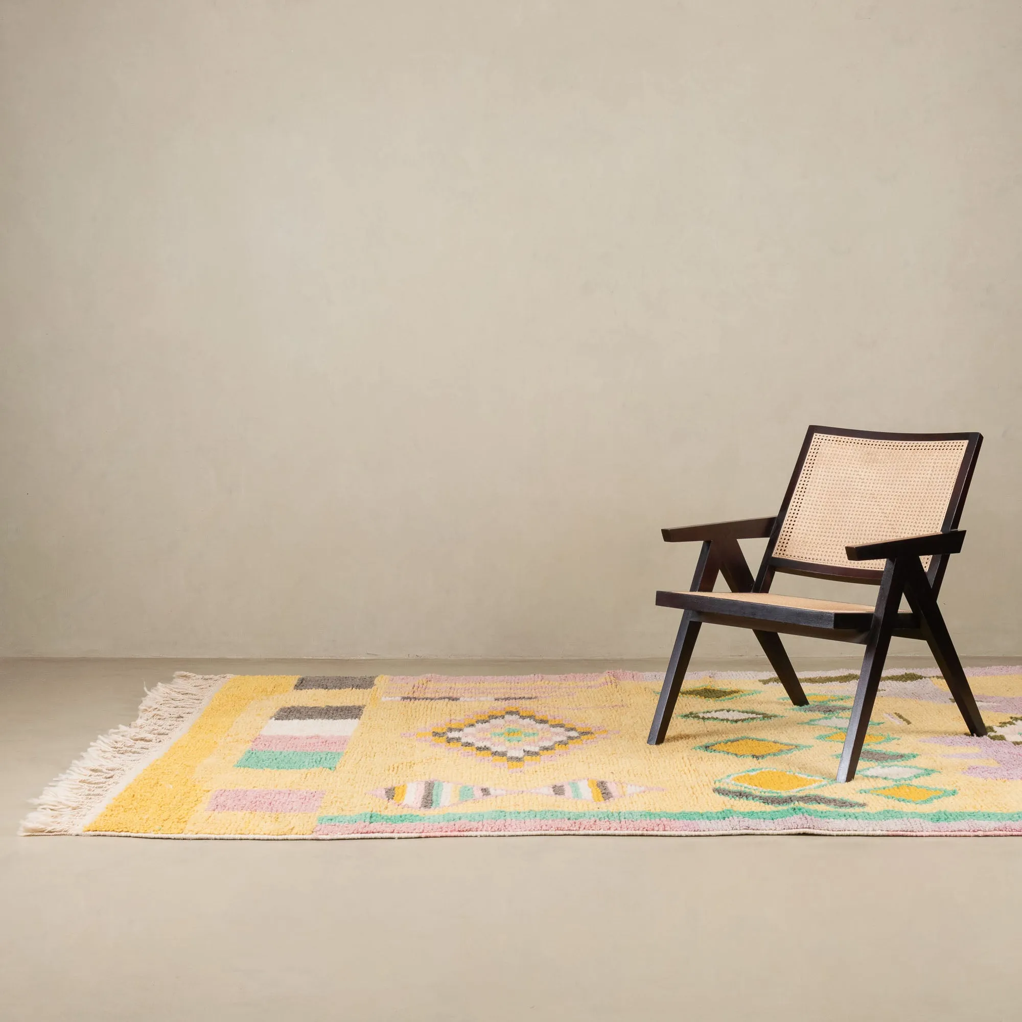 wasila - vintage boujad rug