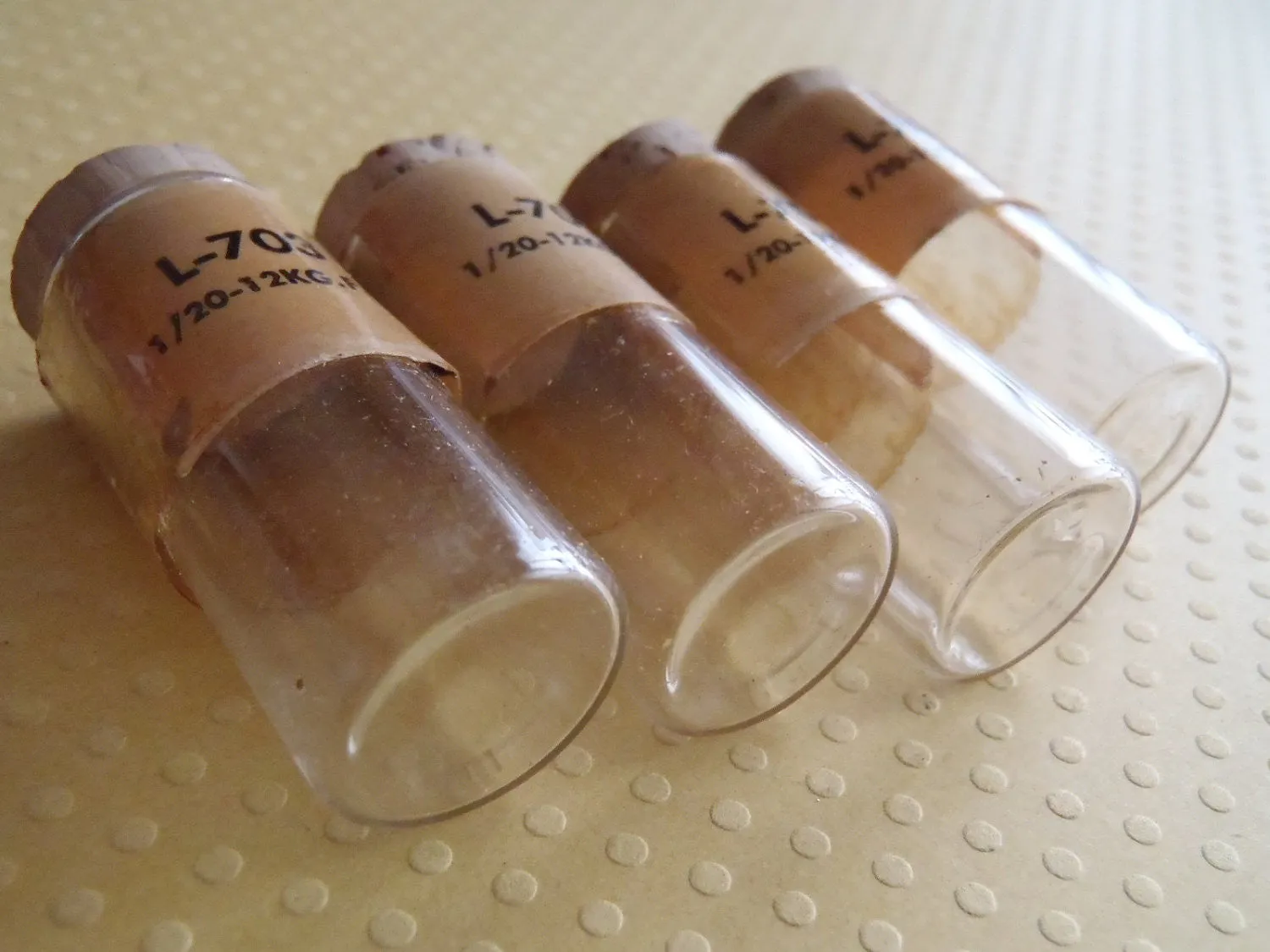 Watch Vials - Glass bottles-  Vintage  - N82