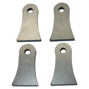 Weld On Steel Mounting Tabs Vintage Style 7 by TC Bros