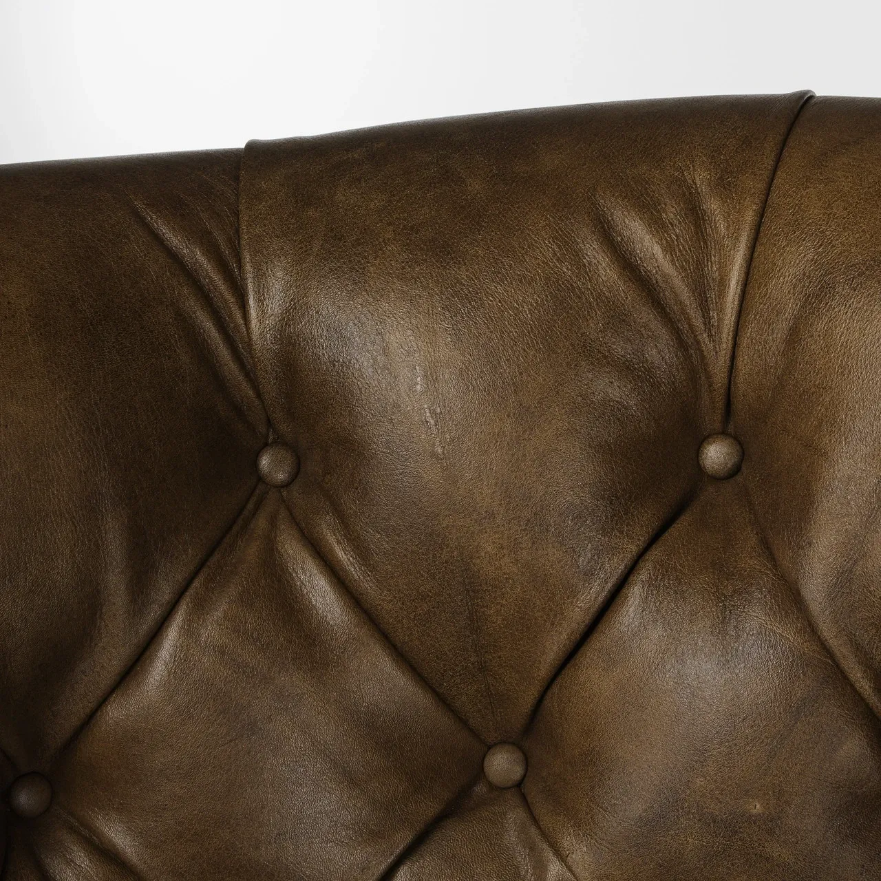 Welsch Cigar Leather Deconstructed Chair