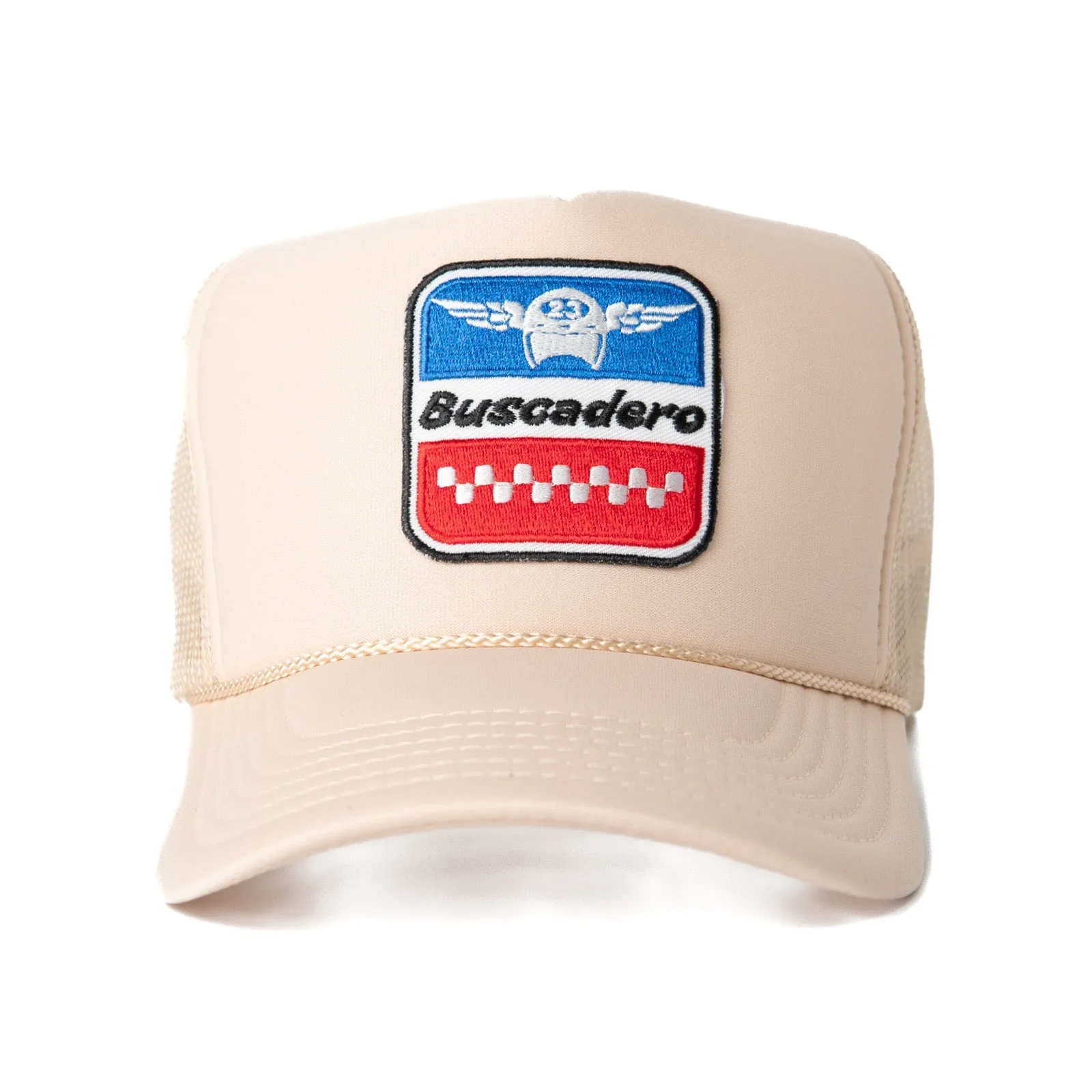 'Wings’ Foam Trucker Hat - Off White