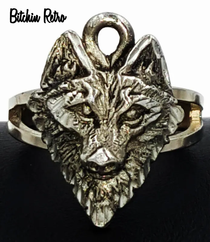 Wolf Ring With Game of Thrones Theme Halloween Costume Jewelry