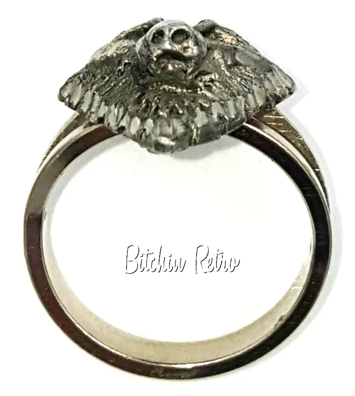 Wolf Ring With Game of Thrones Theme Halloween Costume Jewelry