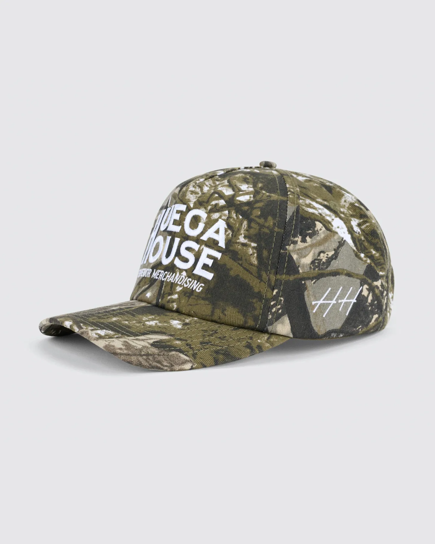 Woodland Dark Camo Hat
